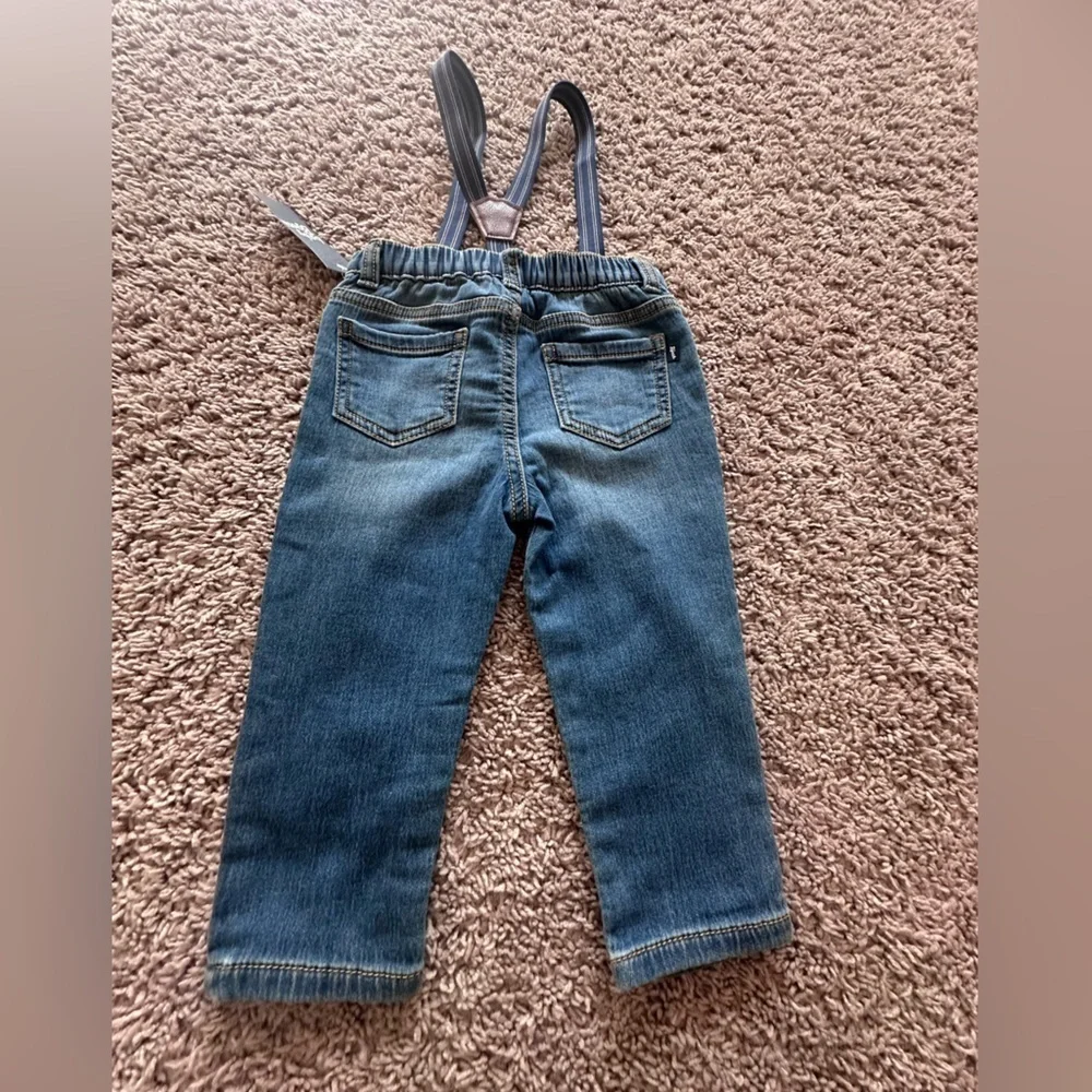 Brand New Long Suspenders Denim Overalls